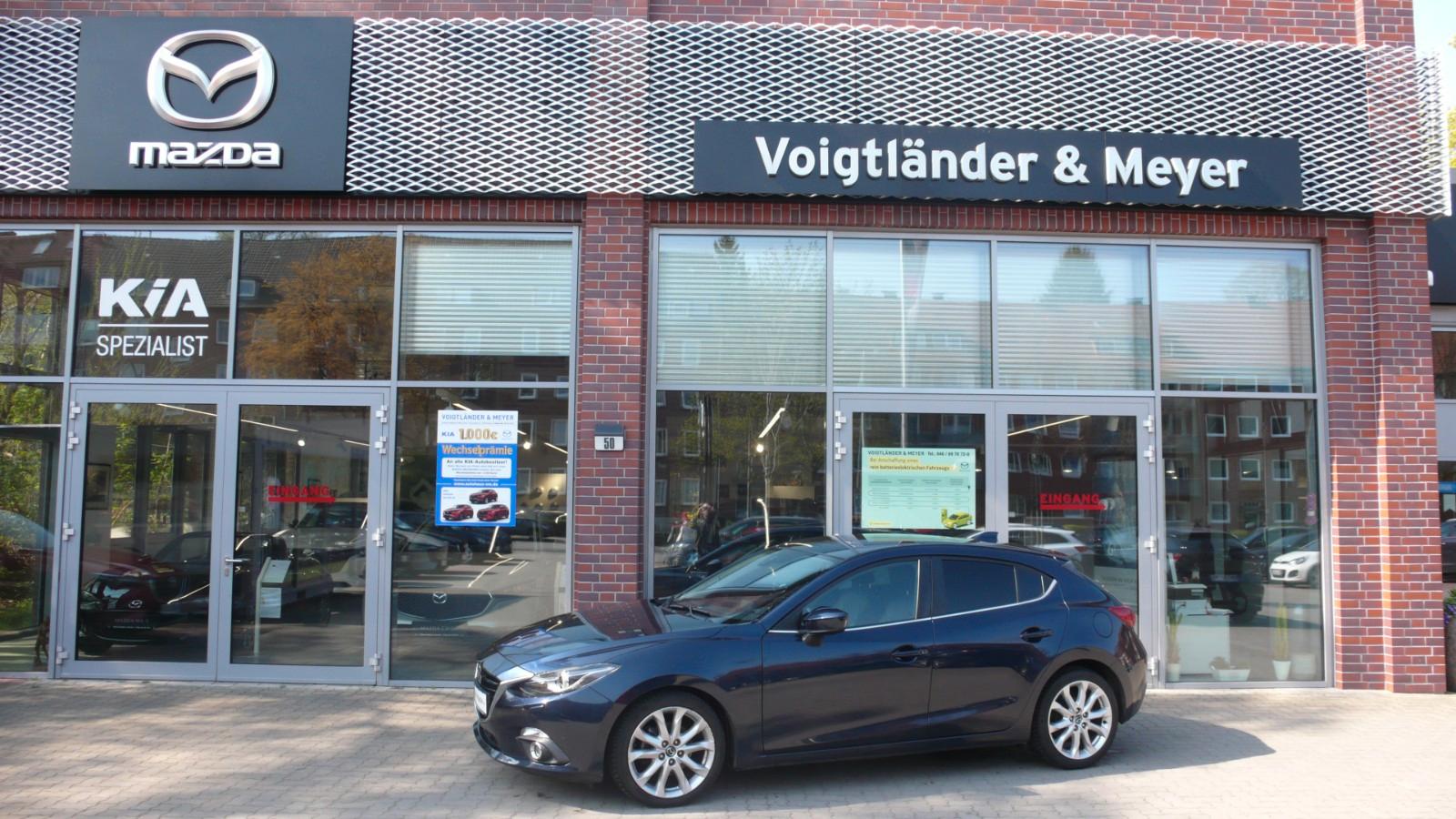 Mazda 3 Sports-Line Automatik Vollleder Scheckheft 1.