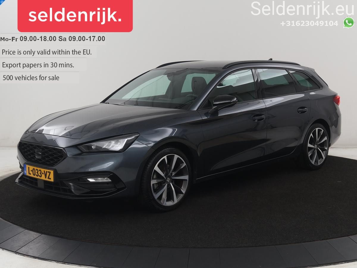 Seat Leon Sportstourer 1.5 TSI FR | Half leder | Temp