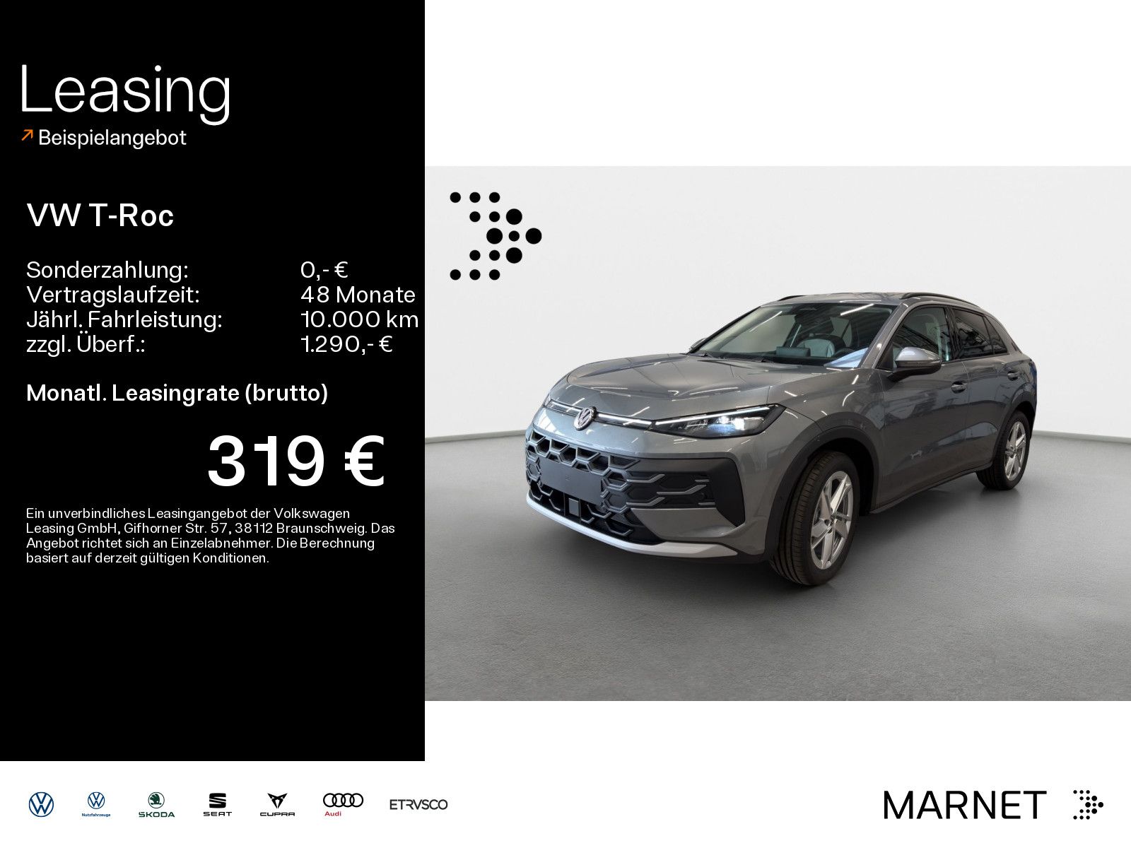 Volkswagen T-Roc Style 1.5 l eTSI OPF 85 kW (116 PS ) 7-Gan