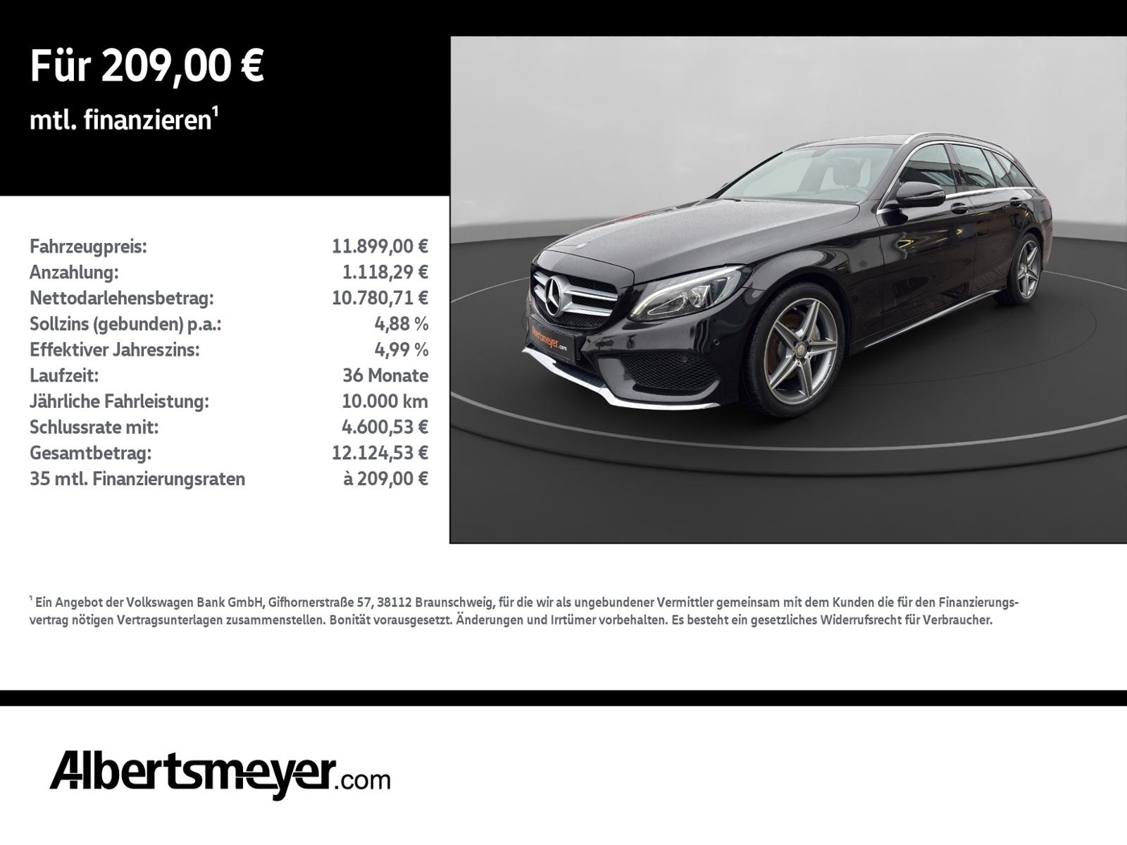 Mercedes-Benz C180 CGI T-Modell +AMG+SITZHEIZUNG+LED+NAVI+LM++