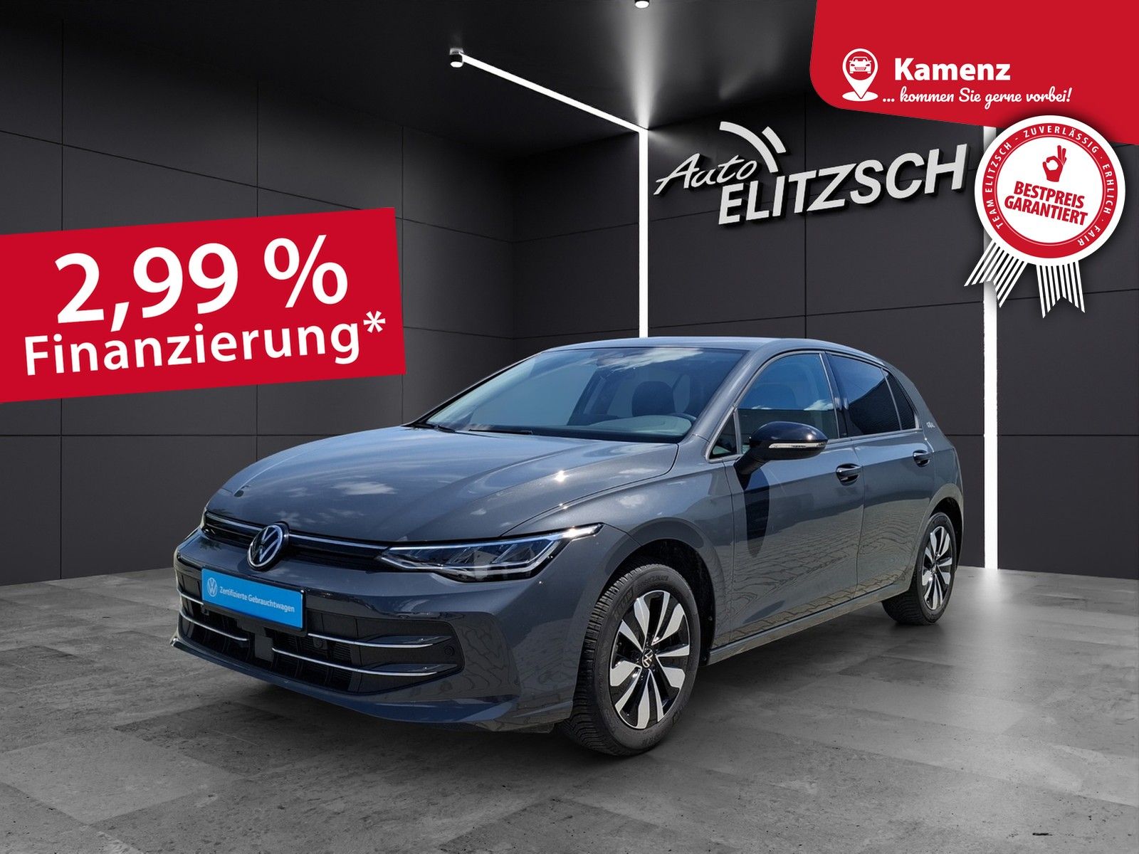 Fahrzeugabbildung Volkswagen Golf VIII TSI Goal LED CarPlay AID ACC PDC SH