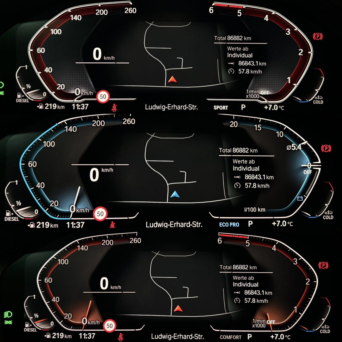 Fahrzeugabbildung BMW 320d Kamera HUD DAB H/K WLAN AHK Alarm Sport LED