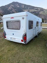 Knaus Südwind 500 mit 2 festen Einzelbetten und Klima - Wohnwagen Mit einzelbetten