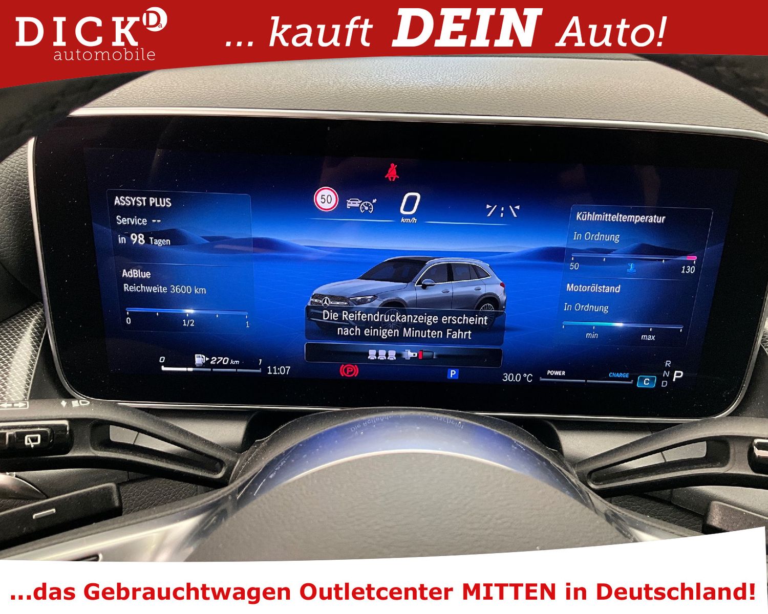 Fahrzeugabbildung Mercedes-Benz GLC 220d Ava LED/NAVI/ACC/VIRTU/HIFI/SHZ/AHK/8Fa