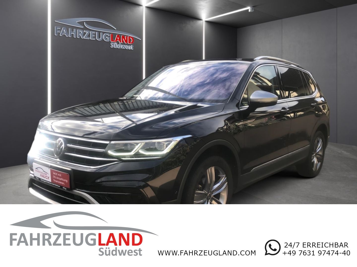 Gebrauchtwagen Volkswagen Tiguan Tiguan Allspace Elegance 4Motion 7G-DSG el. AHK in Müllheim