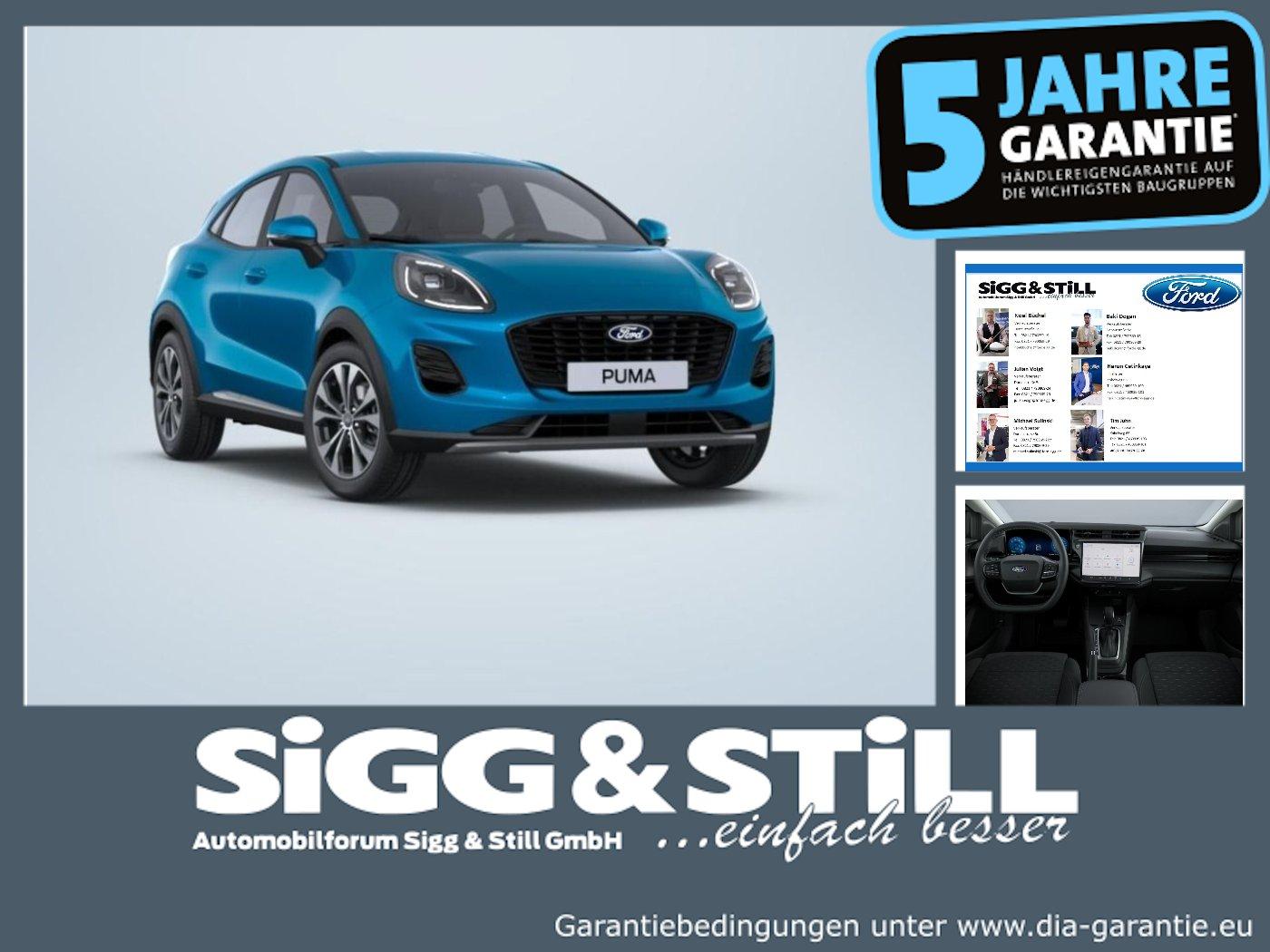 Ford Puma Titanium 1.0 Aut. NAVI*360°*iACC*SHZ*LED*LH