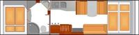 Phoenix Top-Alkoven 8800 BGS -AHK -Echtglas Fenster (18/19)