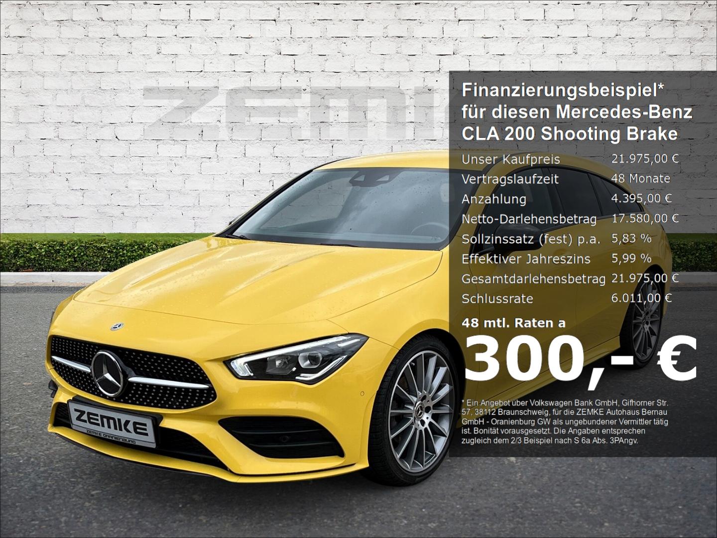 Mercedes-Benz CLA 200 Shooting Brake AMG Line Sportpaket AHK-k