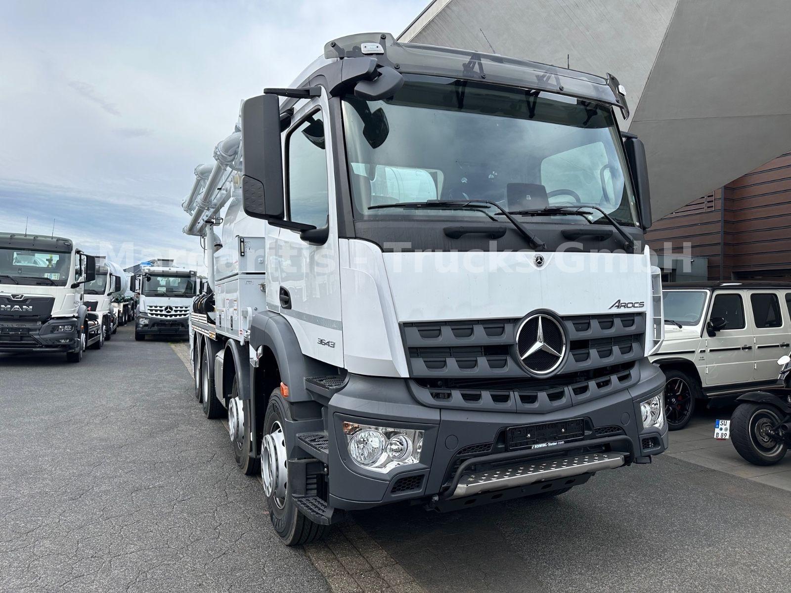 Mercedes-Benz Arocs 3243B 8x4 E6/Pumi FBP Stetter 24m-125/7m3