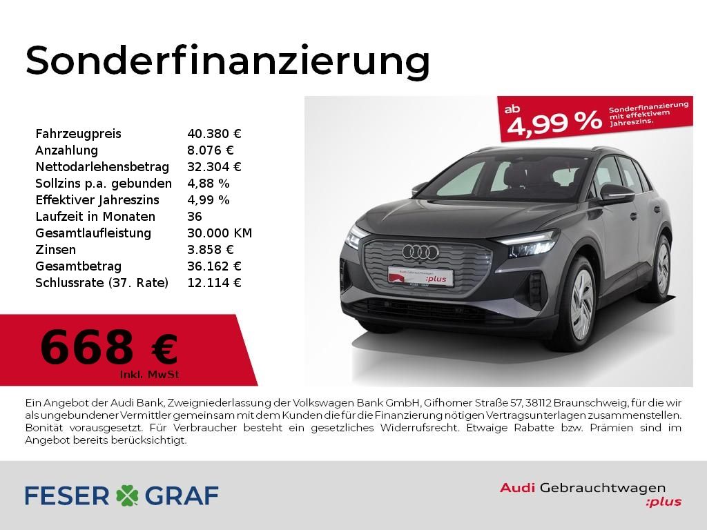 Q4 e-tron 45 Vir Cockpit/Kamera/Head Up/Sitzhzg.