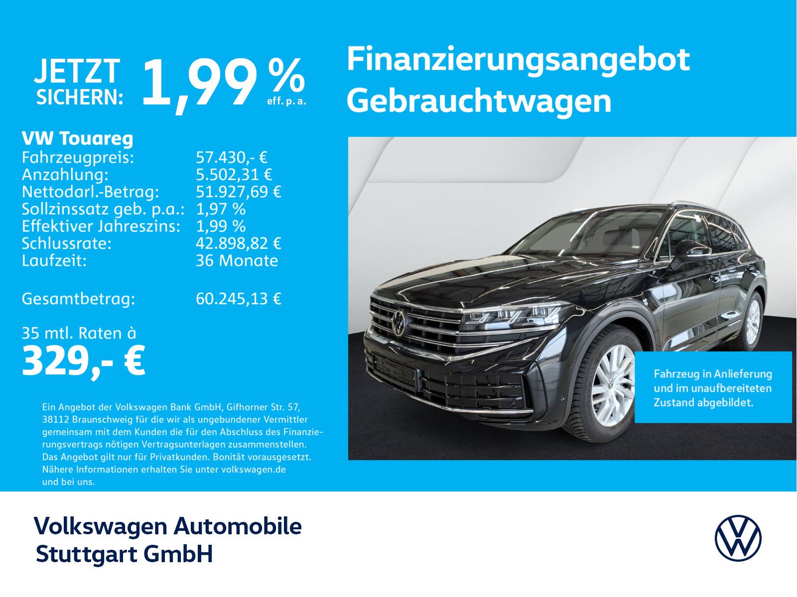 Volkswagen Touareg Elegance 3.0 TDI Navi Kamera AHK ACC LED