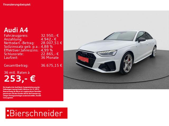 Audi A4 Lim 40 TFSI S line AHK PANO LEDER 19