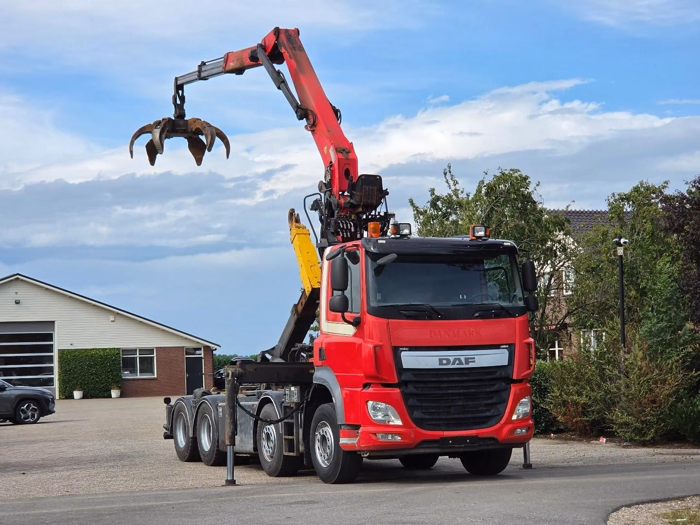 DAF CF 85 510 Palfinger Z-Kran. Hakenarm!!2017!! Met