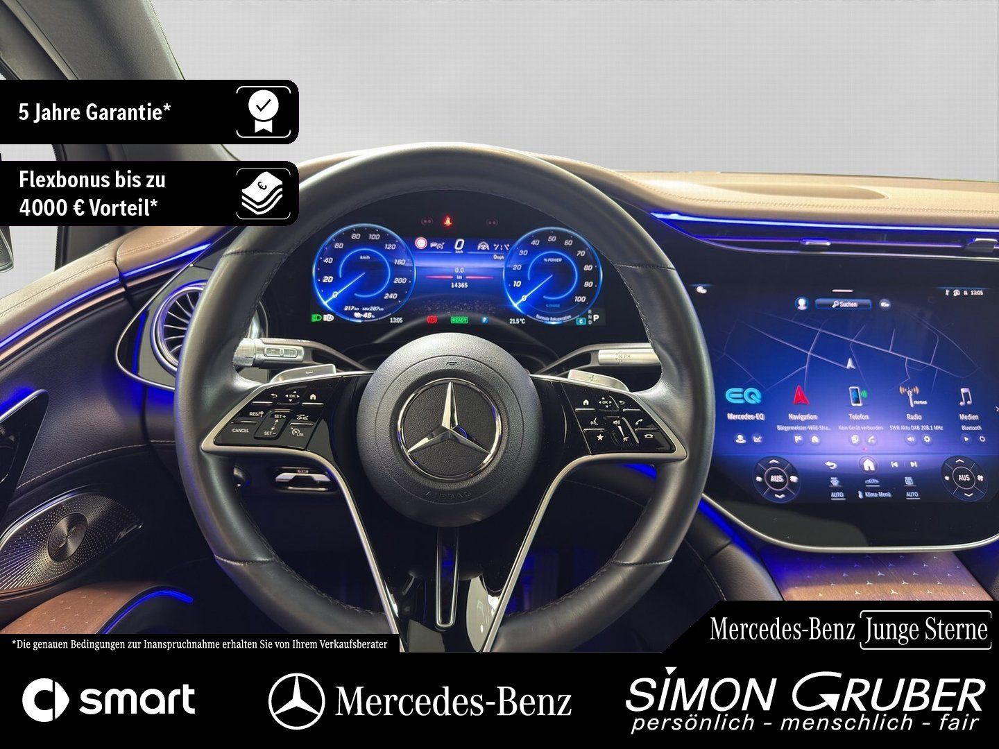 Fahrzeugabbildung Mercedes-Benz EQS 450+ SUV El. Art Premium Hyper 7Sitze Mod 23