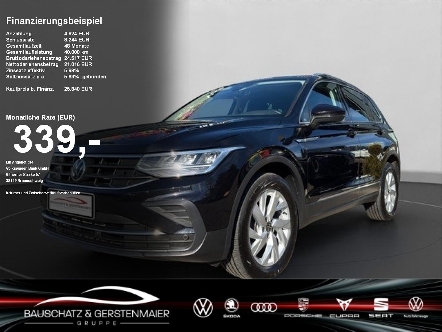 Volkswagen Tiguan 2.0 TDI DSG 4Motion Life AHK*NAVILED*SZH