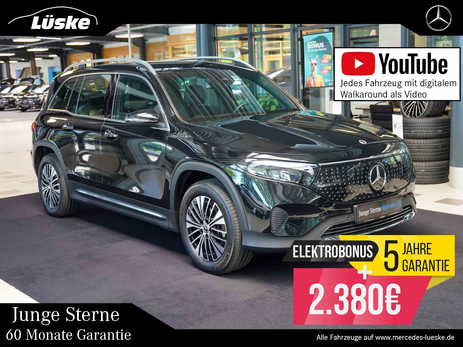 MERCEDES-BENZ EQB 350 4M Electric Art KEYLESS L-Batteriegrösse