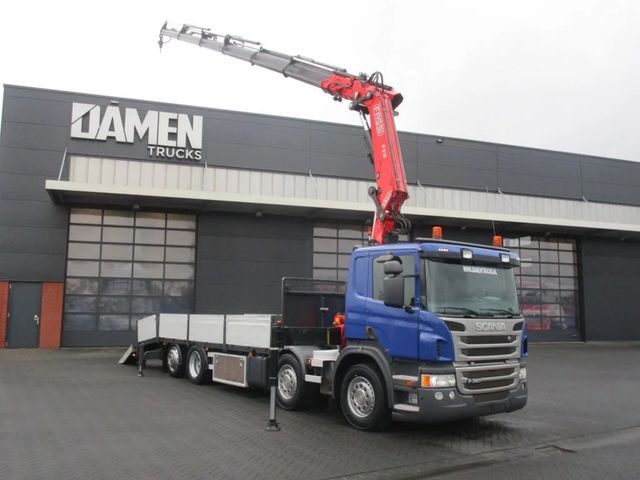 Scania P320 P 320 8x2 Oprijwagen met FASSI F 315 A.2.26