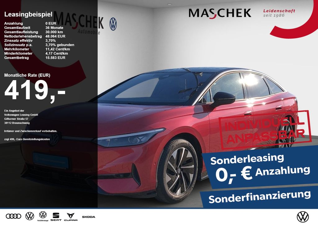 Volkswagen ID.7 Pro S 86 kWh AHK Pano Area View Harman Matr