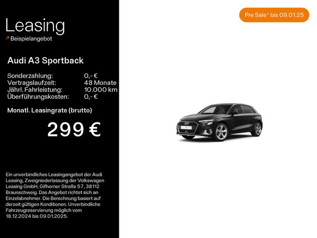 Audi A3 Sportback 35 TFSI S-LINE*LED*VIRTUAL*NAVI-PLU