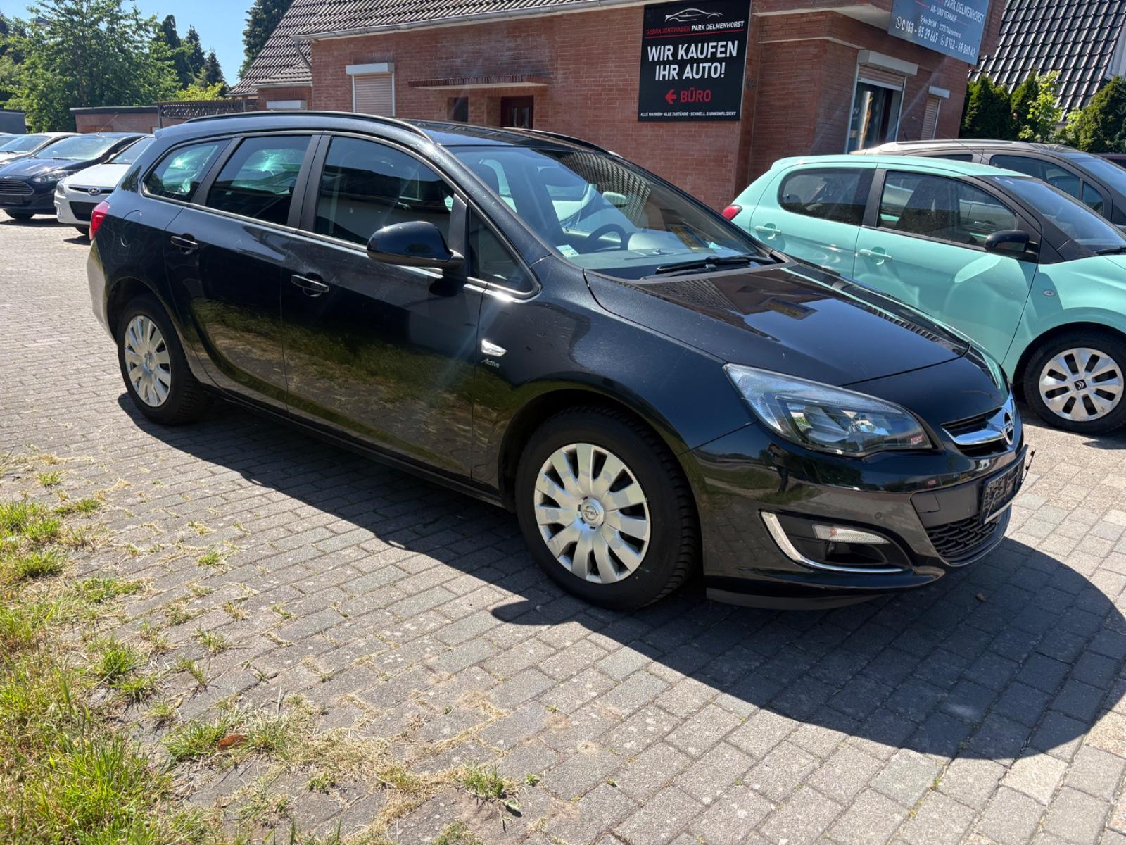 Opel Astra 2013 — engine 1.364 cm³, 140 HP (103kW)