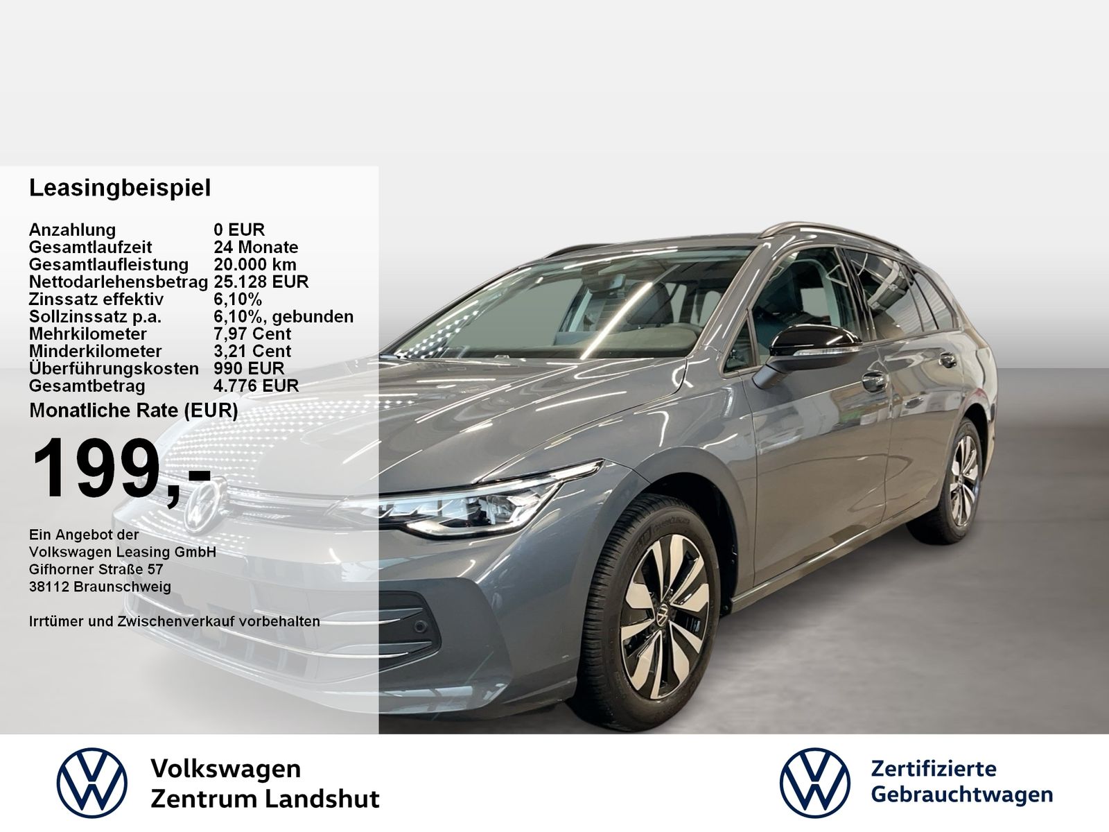 Volkswagen Golf VIII Variant GOAL 1.5 TSI ACC AHK DynLicht