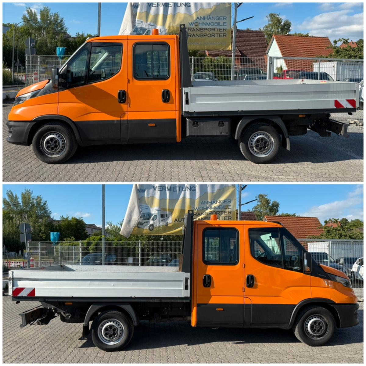 Iveco Daily 2.3D Pritsche DoKa 35S16 7-SITZE Klimaaut.