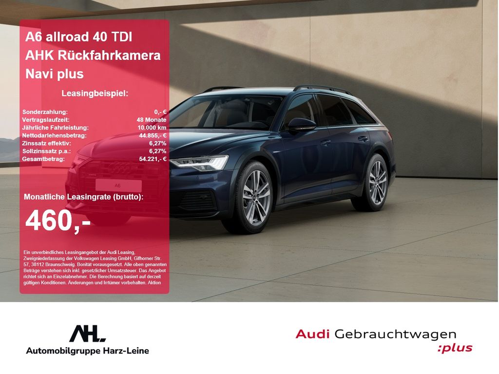 Audi A6 allroad 40 TDI AHK Rückfahrkamera Navi plus