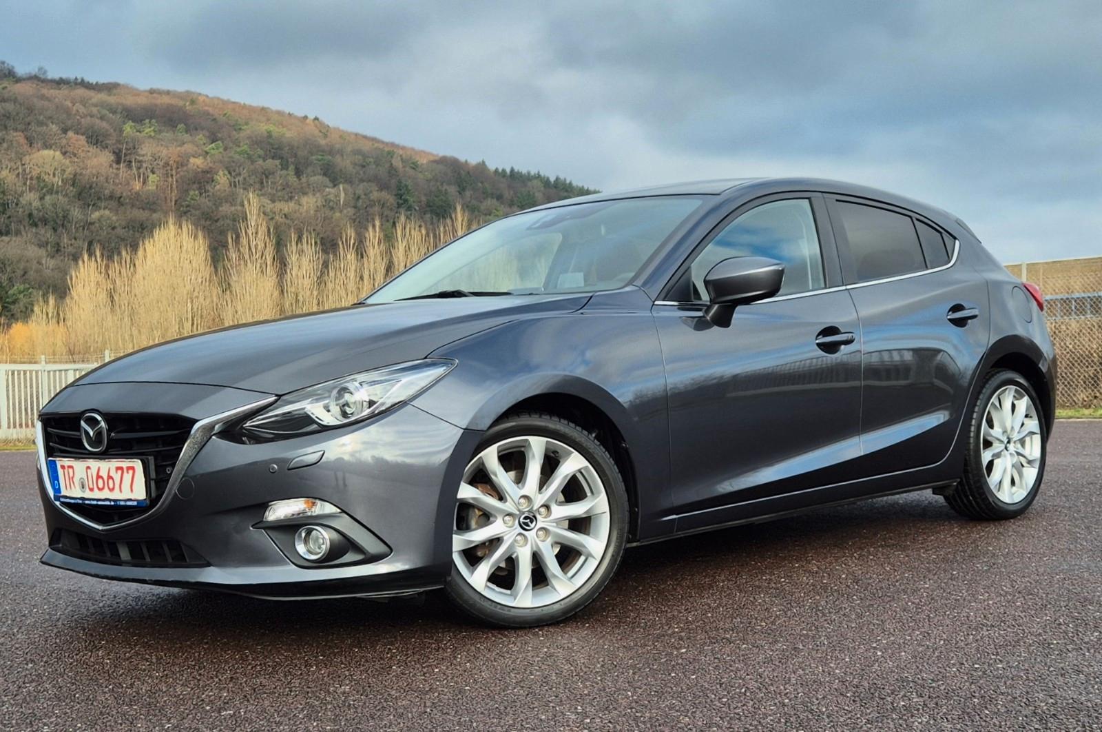 Mazda 3 Lim. Sports-Line, Automatik, Leder, Bose.