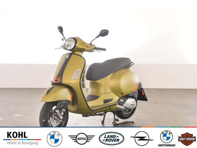 Vespa GTS 125 SuperSport verde ambizioso matt V03 grün