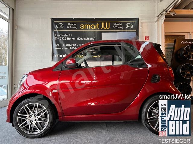 Smart BRABUS Xclusive orig carmine red Navi Kamera JBL