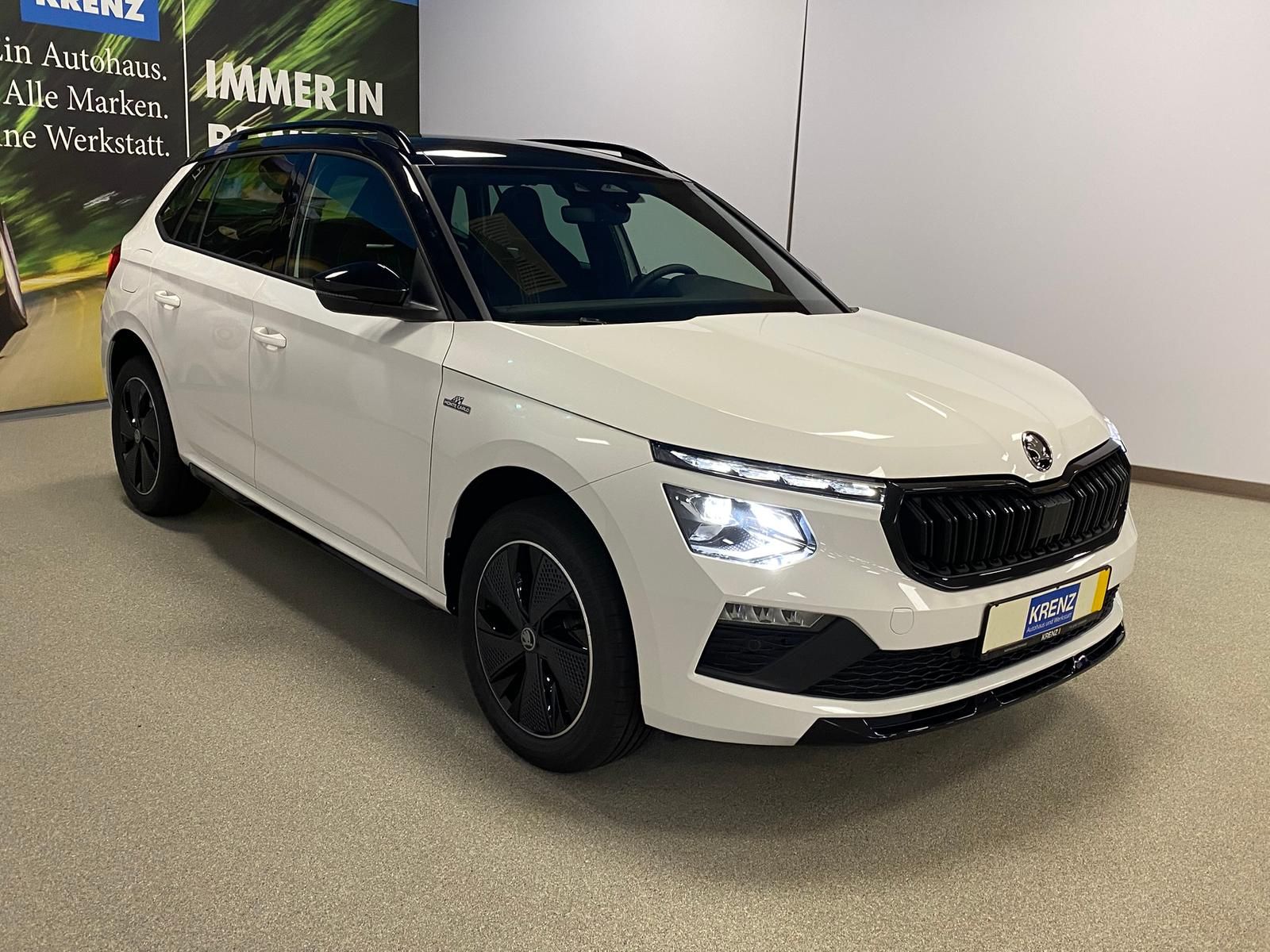 Fahrzeugabbildung SKODA Kamiq Monte Carlo 1.5 TSI DSG+AHK+MATRIX+PANO+5J