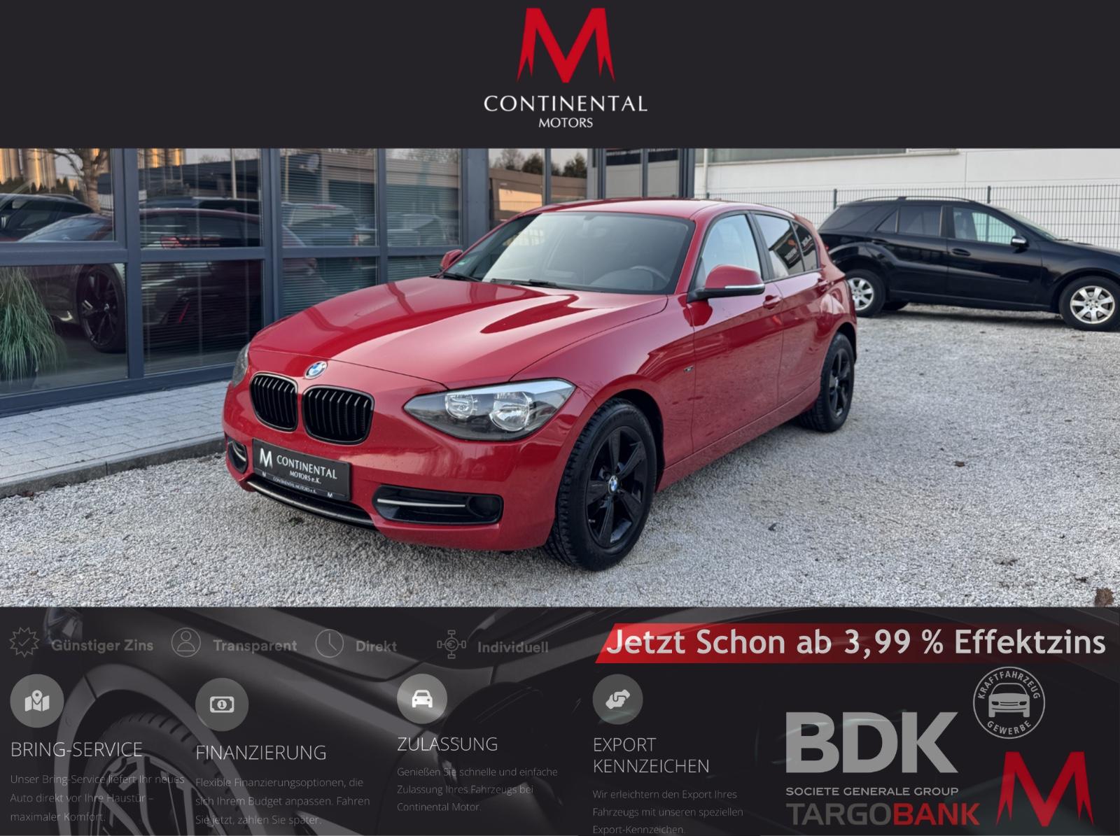 BMW 116i Lim*Sport Line*8-fach*Klimaauto*TÜV*