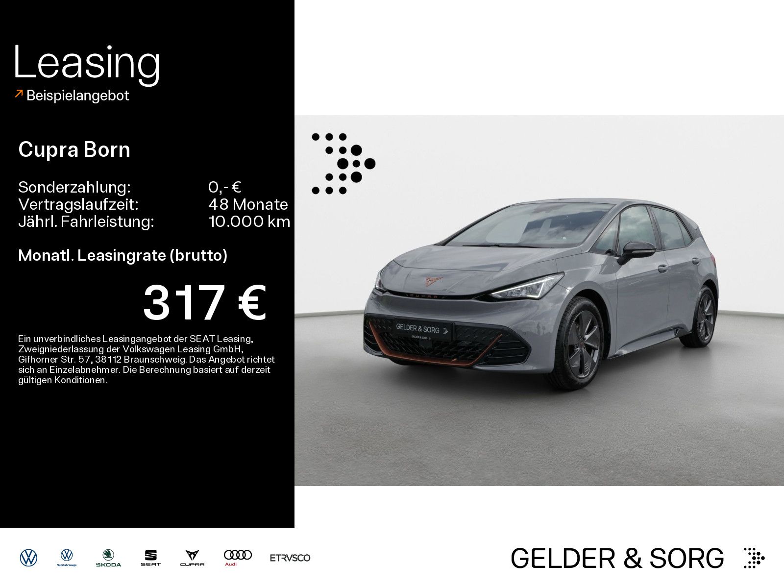 Cupra Born LED*Bluetooth*Klima*Sitzheizung*beh.Lenkrad