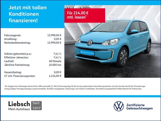 e-up! MAX 83 PS DSG Klima RFK LED Tagfahrlicht