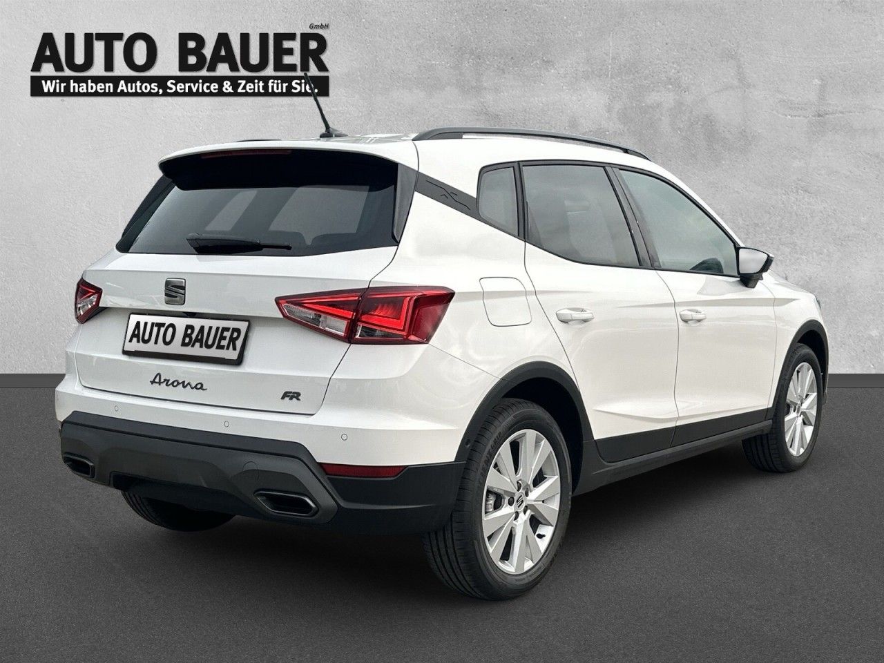 Fahrzeugabbildung SEAT Arona 1.5 TSI 110 kW FR - mit KI generiert/bearbeitet