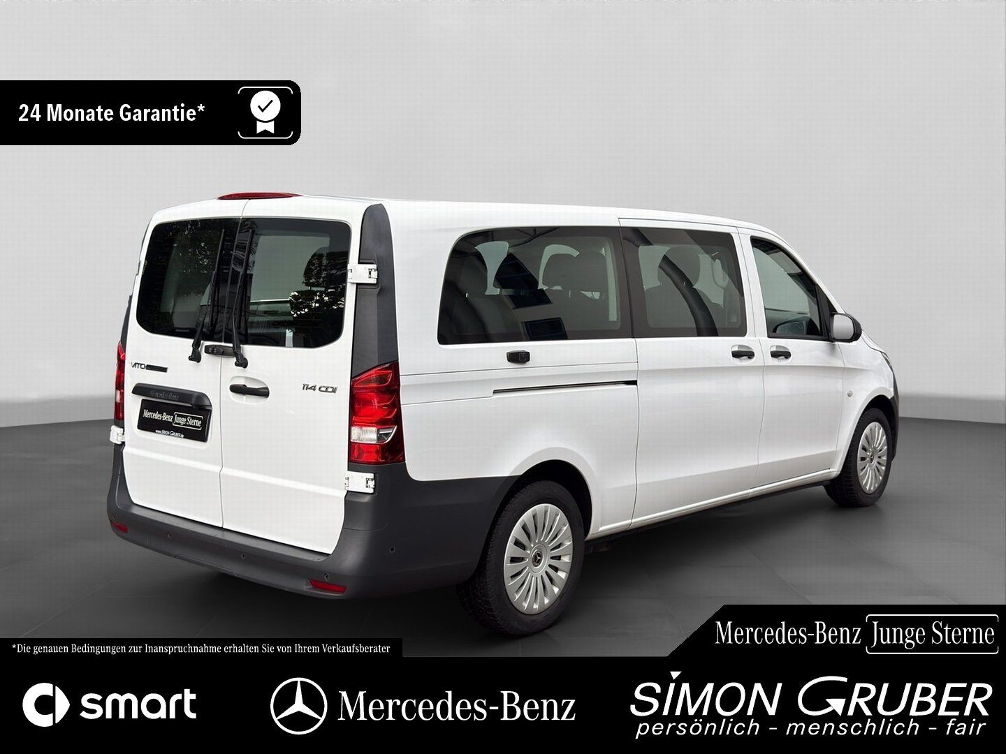 Fahrzeugabbildung Mercedes-Benz Vito 114 Tourer extralang Navi Kamera 8 Sitzer