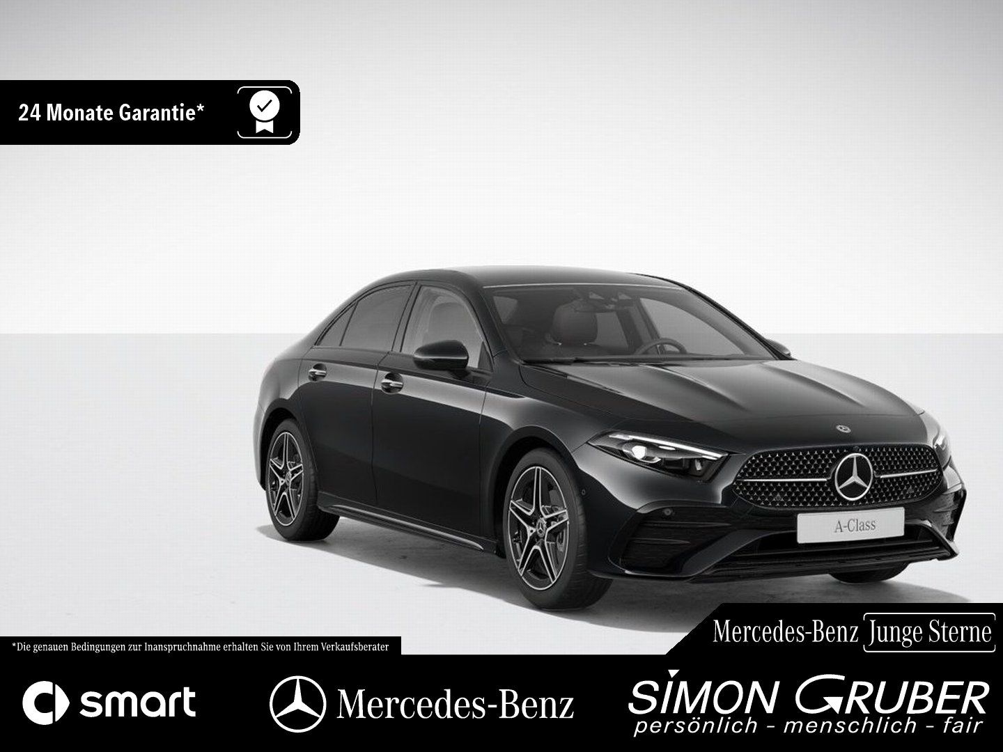 Fahrzeugabbildung Mercedes-Benz A 200 Limousine AMG Night Sound Ambi 360 MBeam