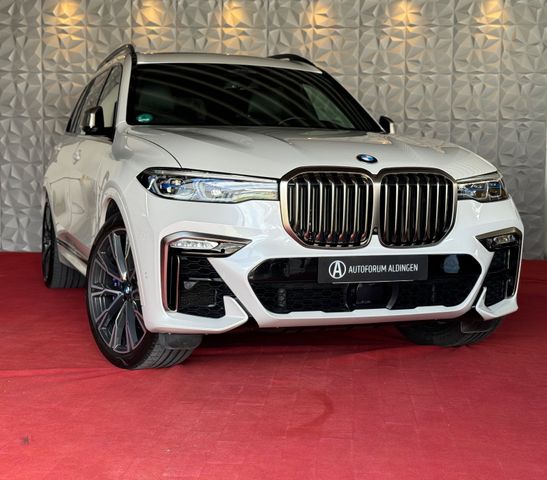 BMW X7  M50 d  MINERALWEISS METALLIC