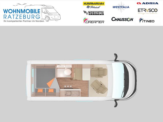 Weinsberg CaraBus 540 MQ  - 5 Pakete, Lithium, Skyroof