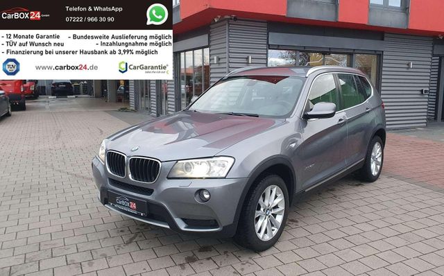 BMW X3 xDrive20d, 8fach bereift, AHK, Allrad, Servic