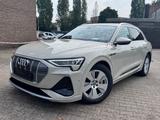 Audi e-tron 55 quattro S line Standhz Hifi - mit Elektro-Antrieb: Beige, Scheckheftgepflegt