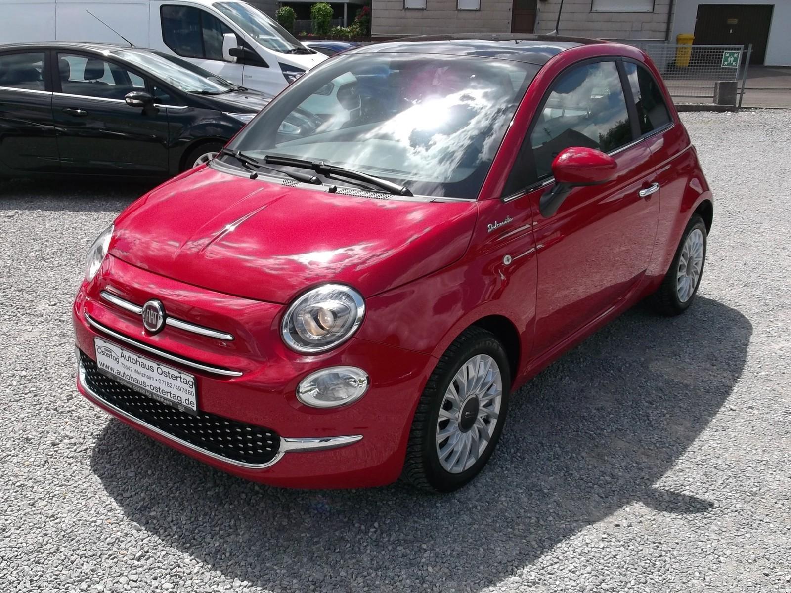 Fiat 500 DolceVita 1.0 Hybrid GSE DAB Glasdach Tempom