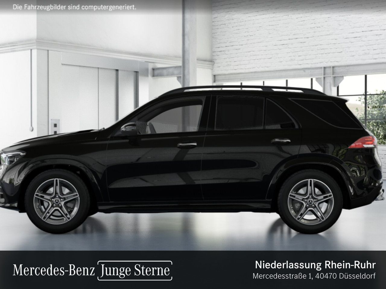 Mercedes-Benz GLE 300 d 4M AMG Adv. Night Pano DISTR AHK Airm foto 5