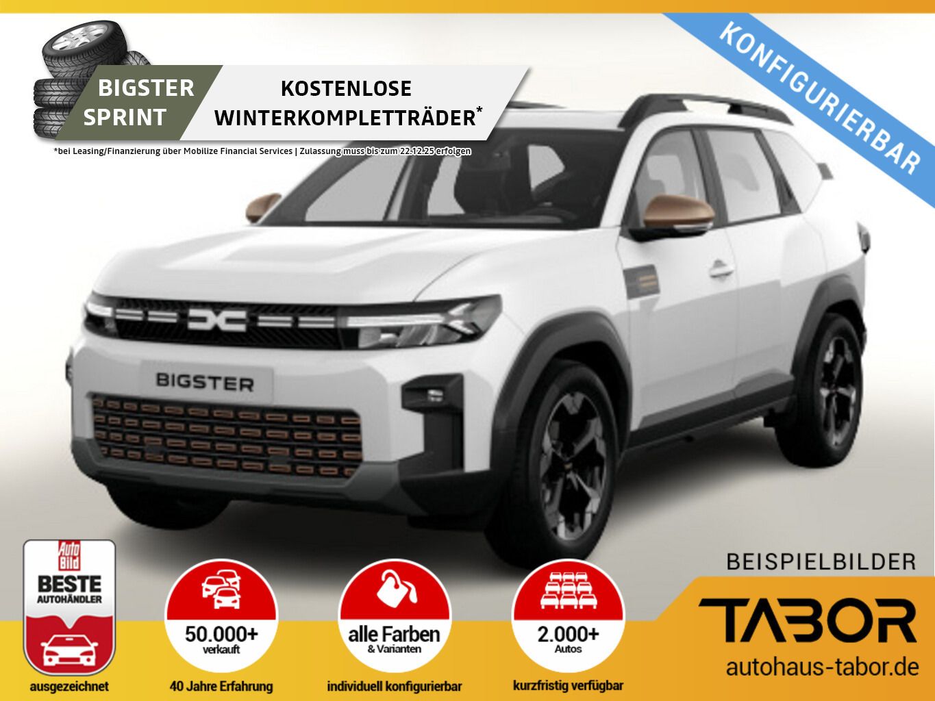Dacia Bigster Extreme mild hybrid 140