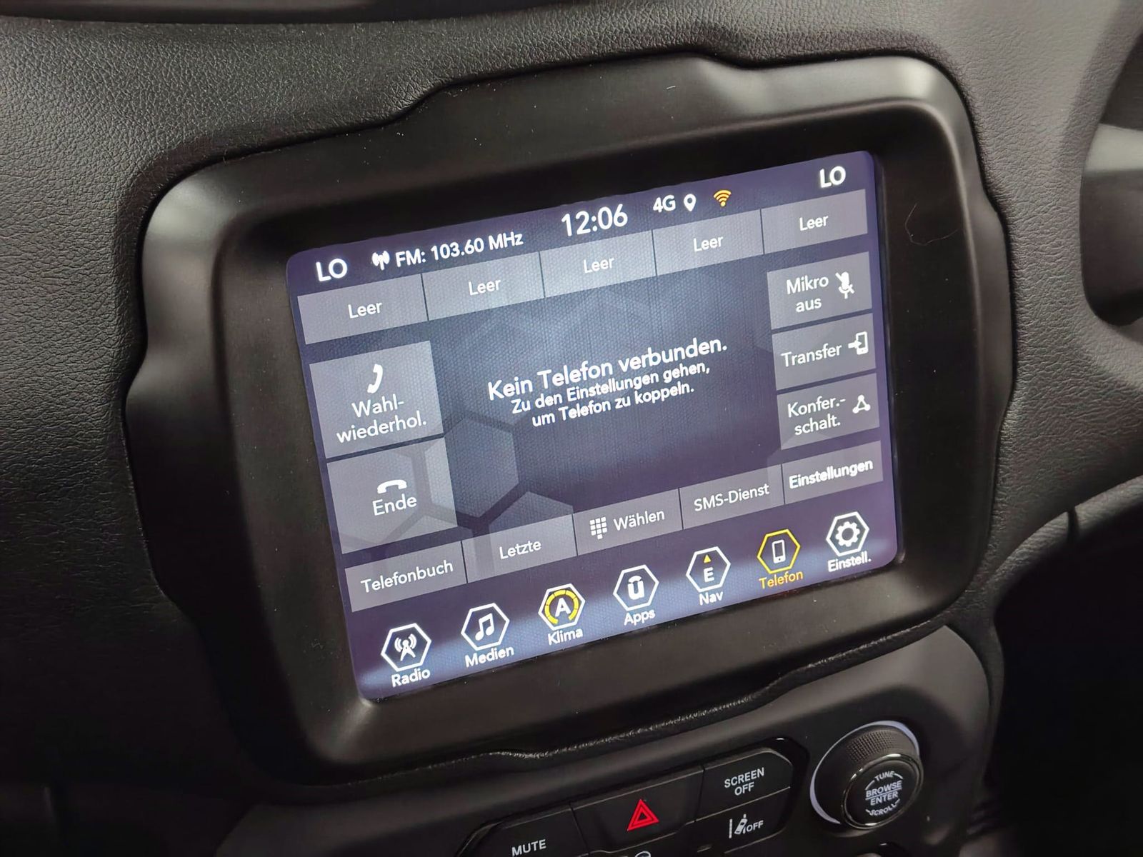 JEEP Renegade 1.5 MultiAir MHEV Altitude Automatik – Bild 23