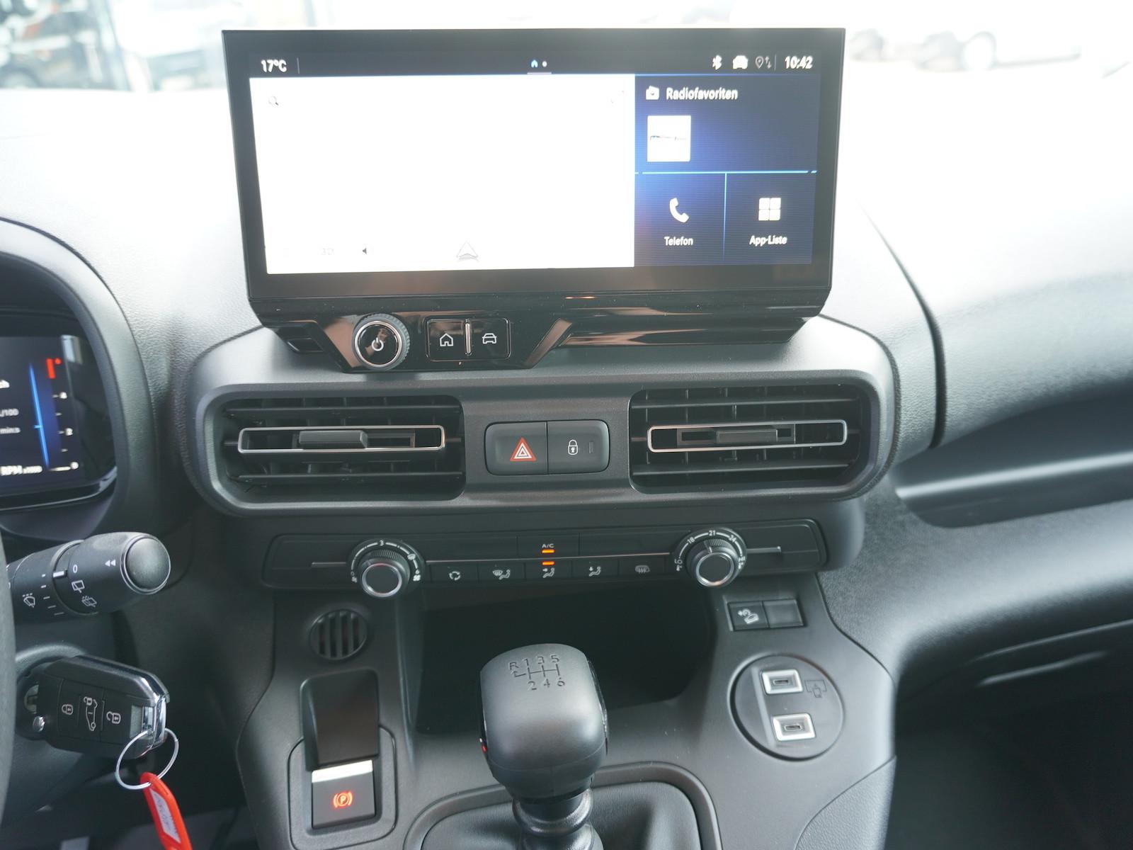 Opel Combo 3-Sitzer + 10-Zoll Navi + Allwetterreifen, миниатюра 16