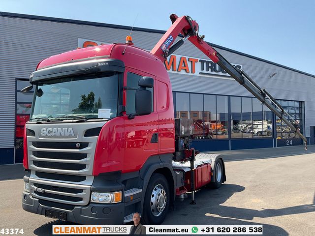 Scania R 400 HMF 18 Tonmeter laadkraan