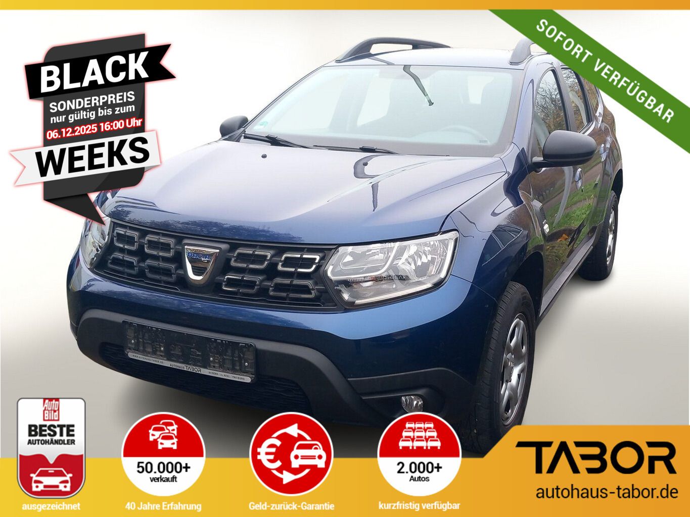 Dacia Duster II TCe 100 Comfort Nav PDC SHZ Kam LM16Z