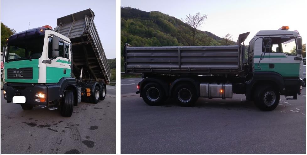 MAN TGA/33.430/6x4/TACHO ANALOG/GESTEINSKIPPER/TOP