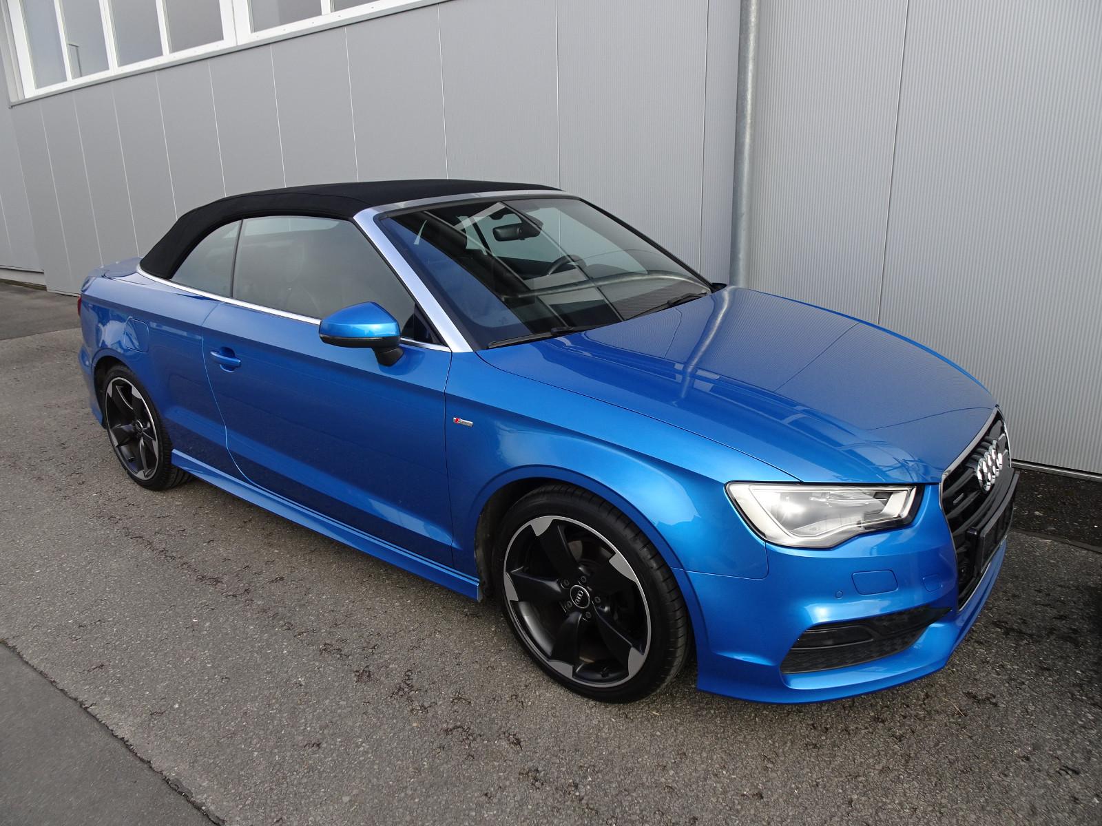 Audi A3 Cabriolet TDI quattro S Line NAVI 18"PDC 1Hd